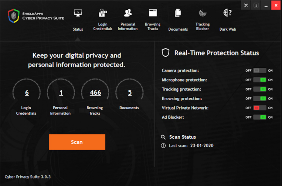 网络隐私保护软件Cyber Privacy Suite v3.7.9 特别版