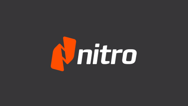 Nitro Pro 13 零售版/企业版/便携版(全能pdf编辑器) v13.58.0.1180/v13.61.4.62/v13.61.4.62 特别版