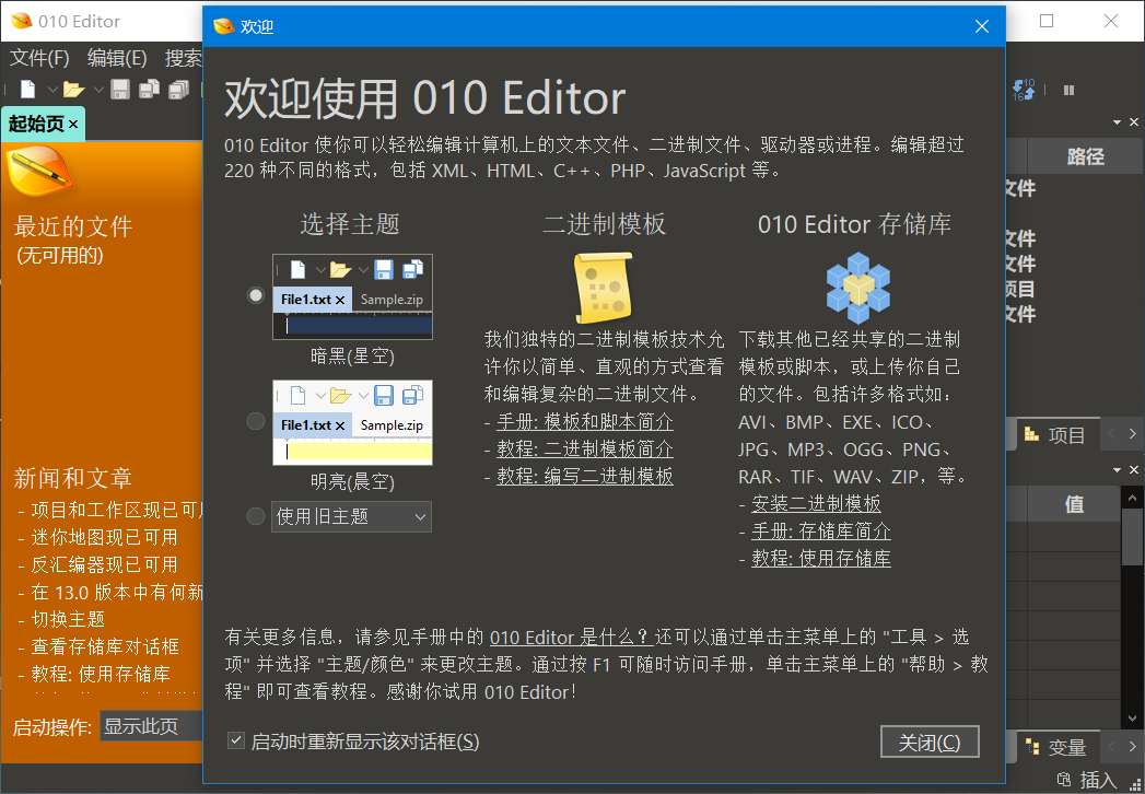 图片[1]-010 Editor v14.0.1 X64 文本编辑器及十六进制编辑软件汉化特别版-永恒心锁-分享互联网