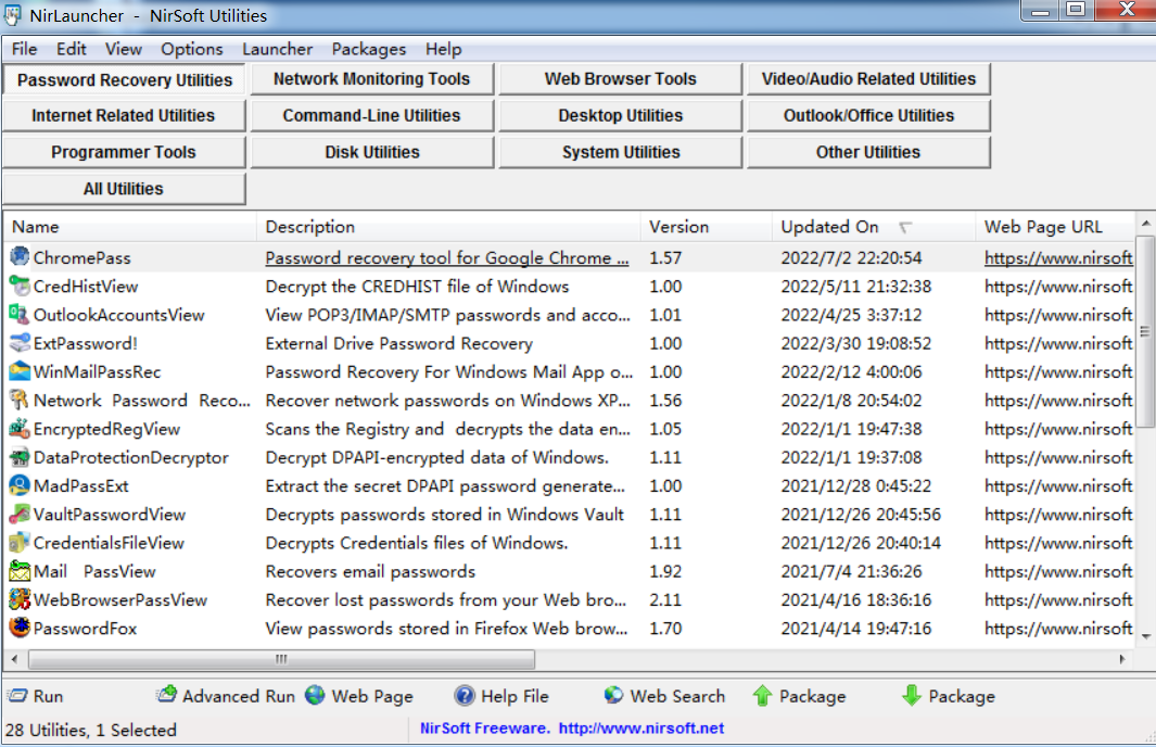 图片[1]-NirLauncher Package v1.30.9-永恒心锁-分享互联网