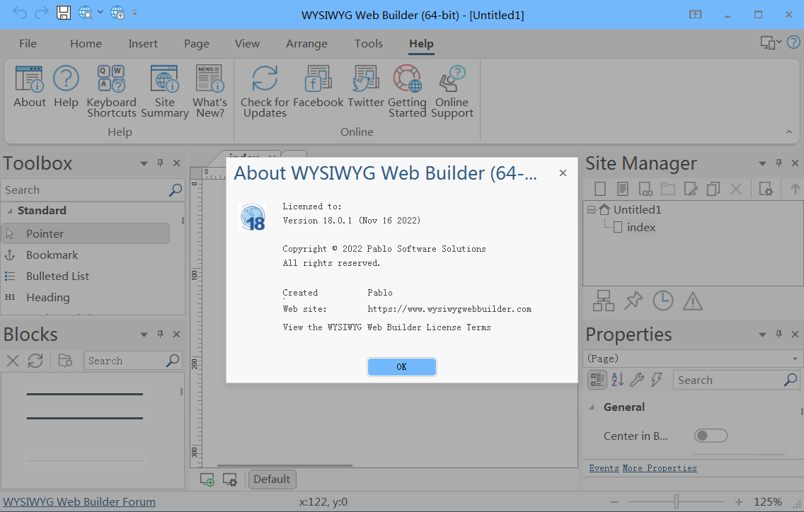 图片[1]-WYSIWYG Web Builder v19.2.1 (网页模板制作软件)带扩展特别版-永恒心锁-分享互联网