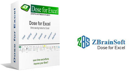 图片[1]-Zbrainsoft Dose for Excel v3.6.6 特别版-永恒心锁-分享互联网