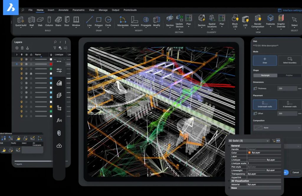 图片[1]-Bricsys BricsCAD Ultimate v25.2.07.1 x64-永恒心锁-分享互联网