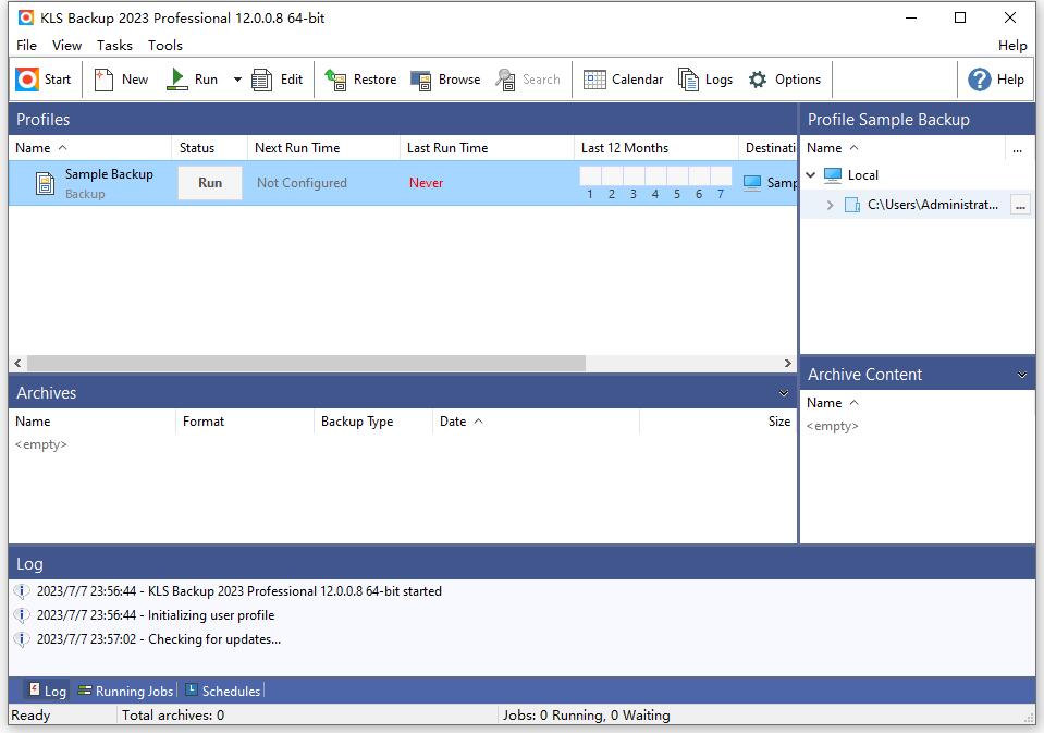 图片[1]-功能强大的备份和同步程序 KLS Backup Pro 2025 v14.0.1.2-永恒心锁-分享互联网