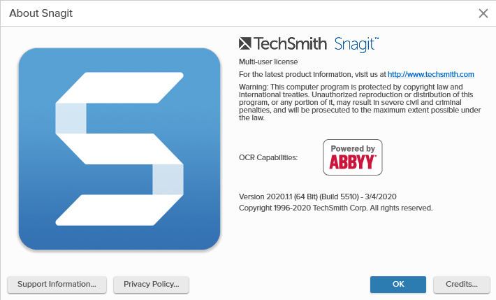 图片[1]-终极截屏录屏 TechSmith SnagIt 2022 v22.0.2.16407 x64-永恒心锁-分享互联网